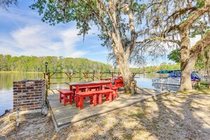 Community Amenities | Waterfront Deck | Dock | Fire Pit | Picnic Tables