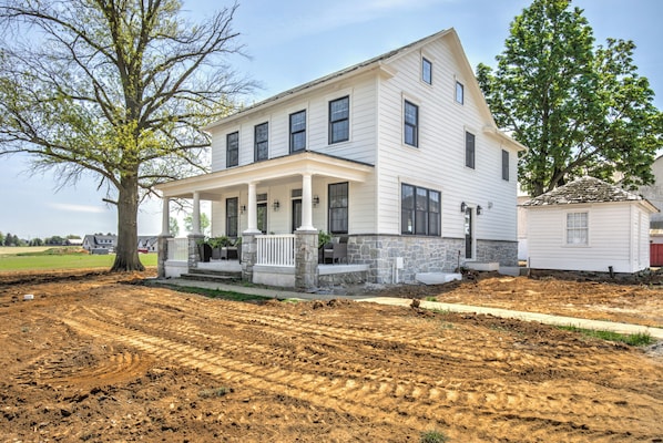 Front of the house
