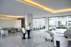 Lobby sitting area
