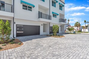 Garage and Driveway Area