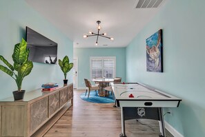 Air Hockey for a Family Game Night