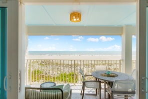 Front-row seats to the ocean breeze and your morning coffee