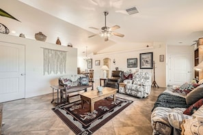 Ceiling Fans throughout