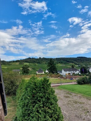 Blick vom Balkon