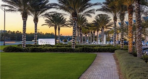 Walk to restaurants and shopping