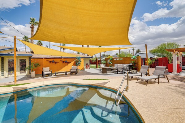 Phoenix Vacation Rental | 3BR | 3BA | 2,150 Sq Ft | Small Step to Enter