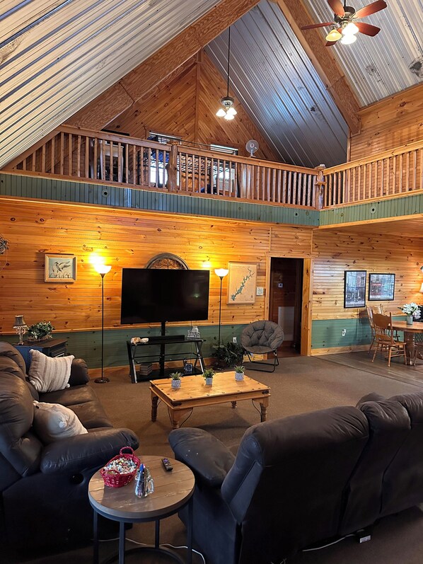 View from front door into the living room