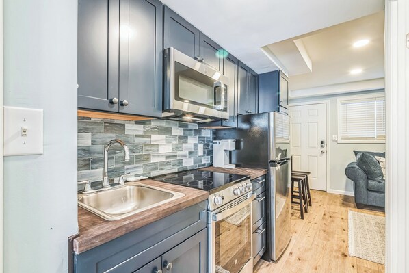 Stocked Kitchenette