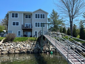 A look at the house from the dock.