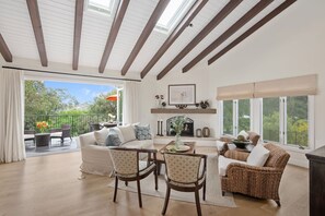 Bright open living room