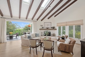Bright open living room