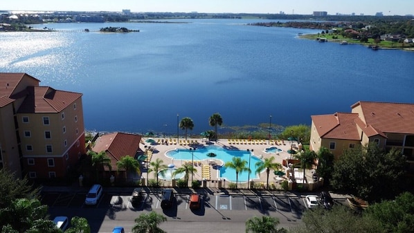 Beautiful view of the lake