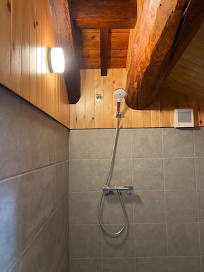 Second floor shower
