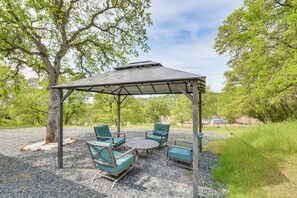 Gazebo | Seating Area | String Lights | Gas Grill (Propane Provided)