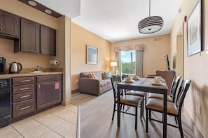 Open concept dining room