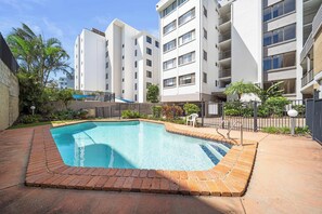 Take a dip or relax by the complex pool.
