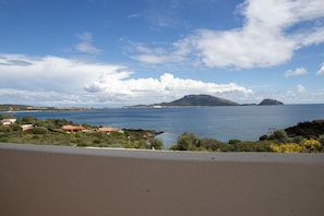 Blick von der Unterkunft