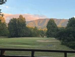 Vue depuis l’hébergement