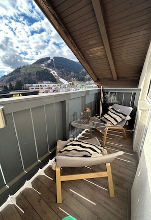 balcony and views