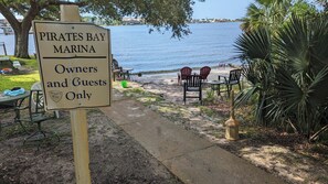 Pirates Bay Private Beach Area