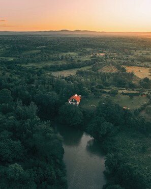 Vue aérienne