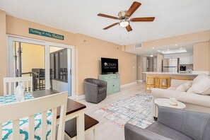 Open Floor plan and dining area