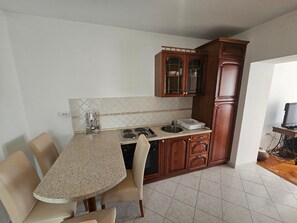 kitchen with dining area