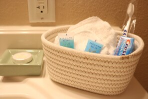 Enjoy the free amenities during your stay.