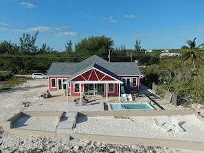 Aerial of Rear of the House