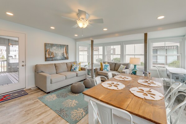 Ocean Pines Vacation Rental | 3BR | 2BA | 3 Steps to Enter | 1,500 Sq Ft