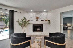 Modern Seating Just Steps from the Coffee Bar