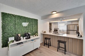 Coffee Bar Stocked & Ready