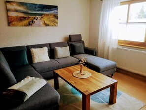 Ferienhaus-Wohnzimmer