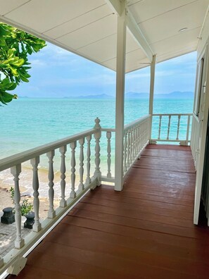 Your second terrace at the back of the bedroom