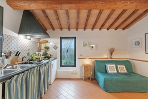 Kitchen and dining area