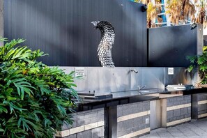 Enceinte de l’hébergement