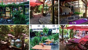 Restaurant mit Garten
