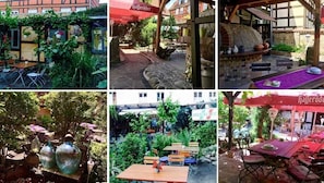 Restaurant mit Garten