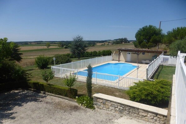 Piscine maison de vacances