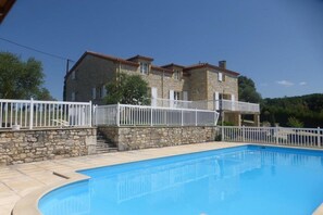 Piscine maison de vacances