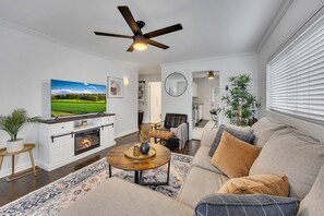 Living Room - Fire Place