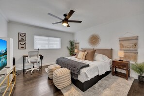 Master Bedroom - charge station night stands