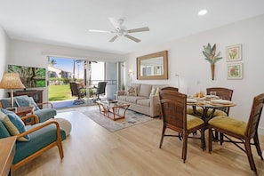 Airy, beautifully decorated throughout.