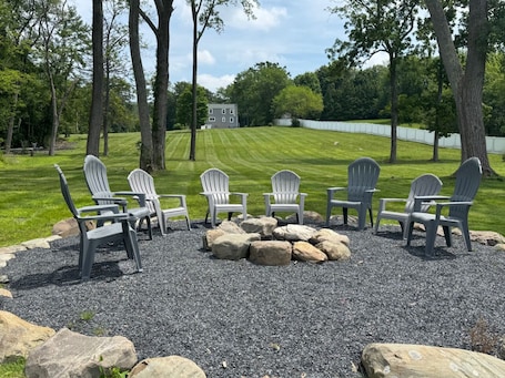 Large fire pit - your ultimate escape