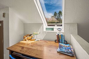 Enjoy a quiet moment at your writing desk.