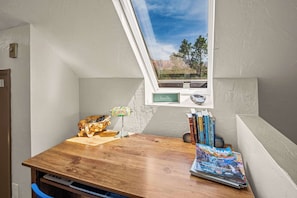 Enjoy a quiet moment at your writing desk.