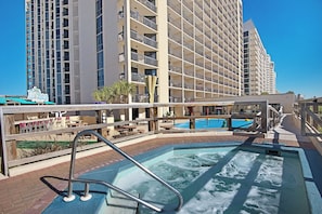 Gulf front hottub