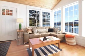 Charming seaside decor and premium amenities.