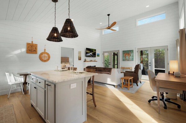 The Cottage at Woodpecker Ridge - Open Concept Living Space