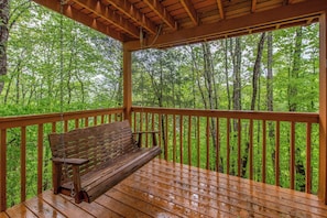 Bella Casa's relaxing deck